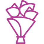 custom bouquet icon
